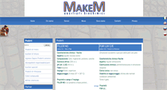 Desktop Screenshot of makem.it